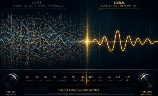 When Building A Business, Tune Your Ears To Hear The Signal in the Noise