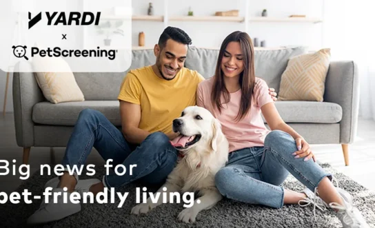Yardi Expands Their Renter Essentials With New PetScreening Collaboration